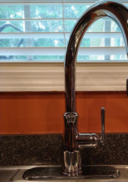 Faucet install.