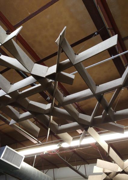 acoustical ceiling nest.